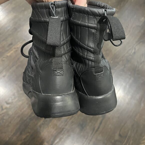 NIKE Tanjun Boots Women’s 8.5 High Rise Black Anthracite Fleece Lined A00355-002 - Picture 4 of 6